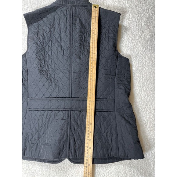 Talbots Established 1947 Women’s Black Button Up Vest Size‎ Small Petite - Picture 7 of 9